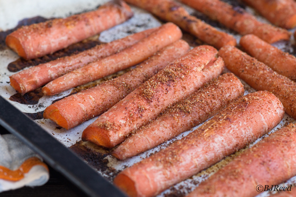 Roasting Carrots