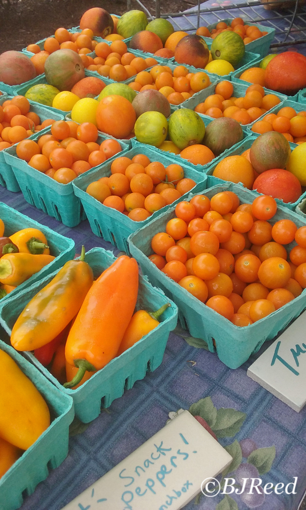 Cherry Tomatoes at the Market