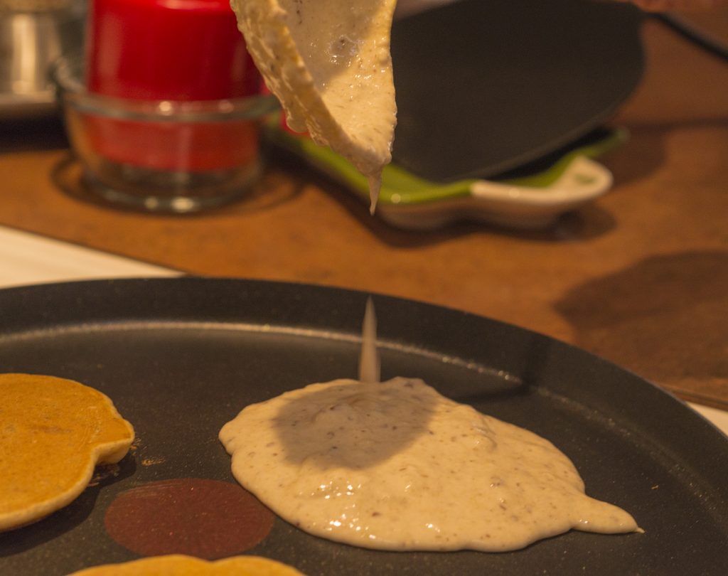 PANCAKES ON THE GRIDDLE