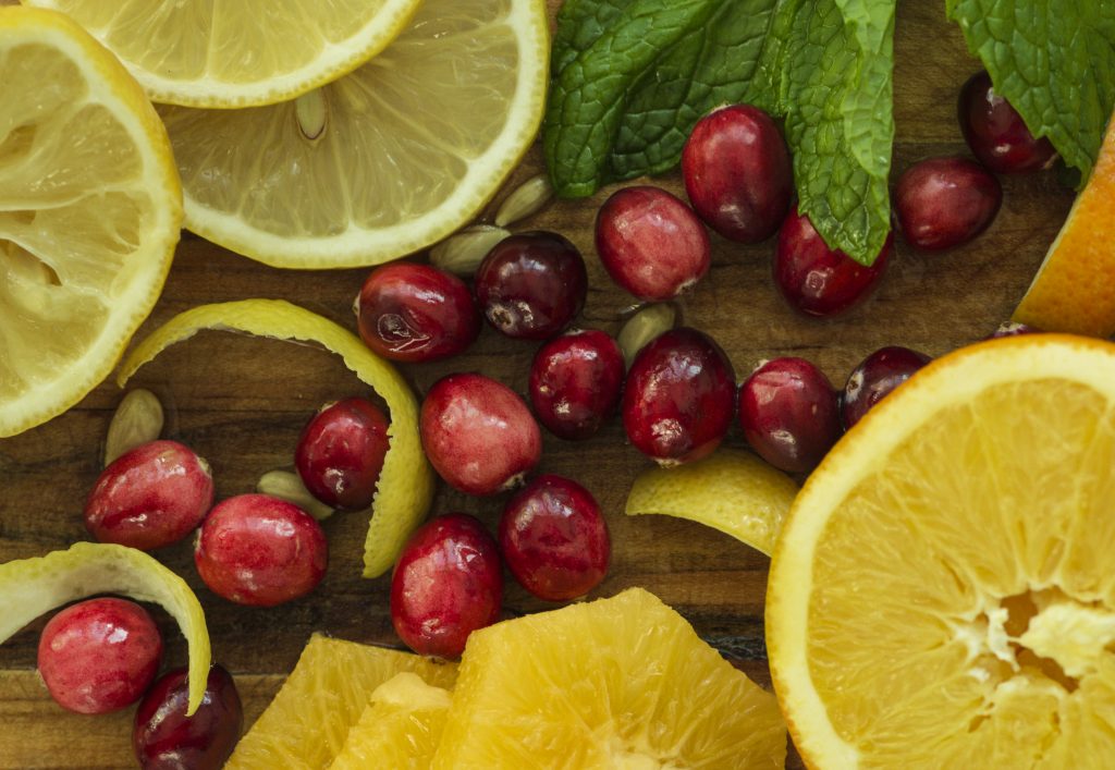 CITRUS - CRANBERRIES and ORANGES