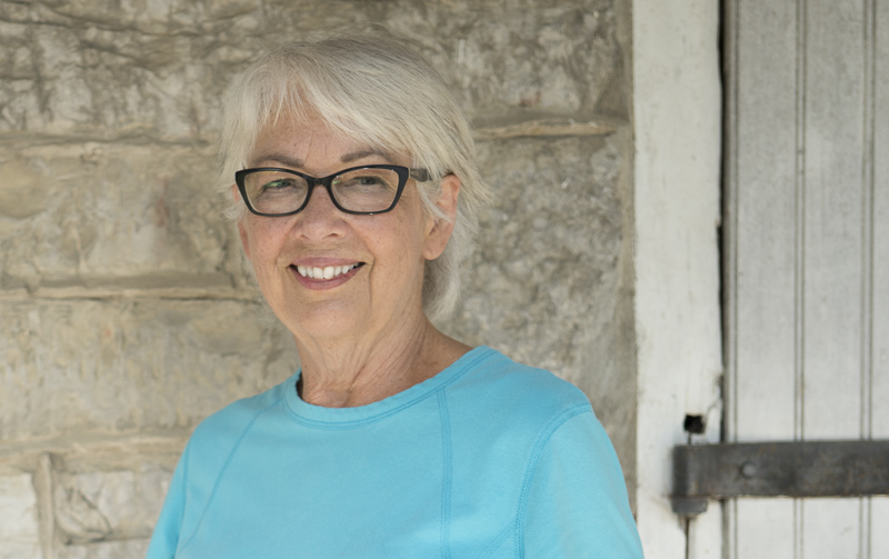 Barb at Fulton Farm June, 2020