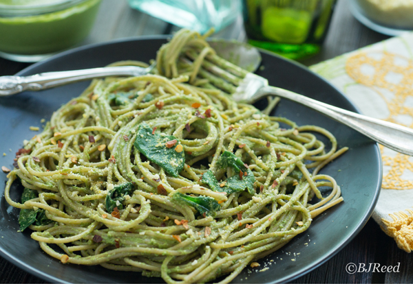 Angel Hair Pasta with Pesto