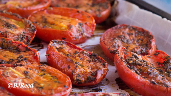 Roasting Plum Tomatoes Plant-Based